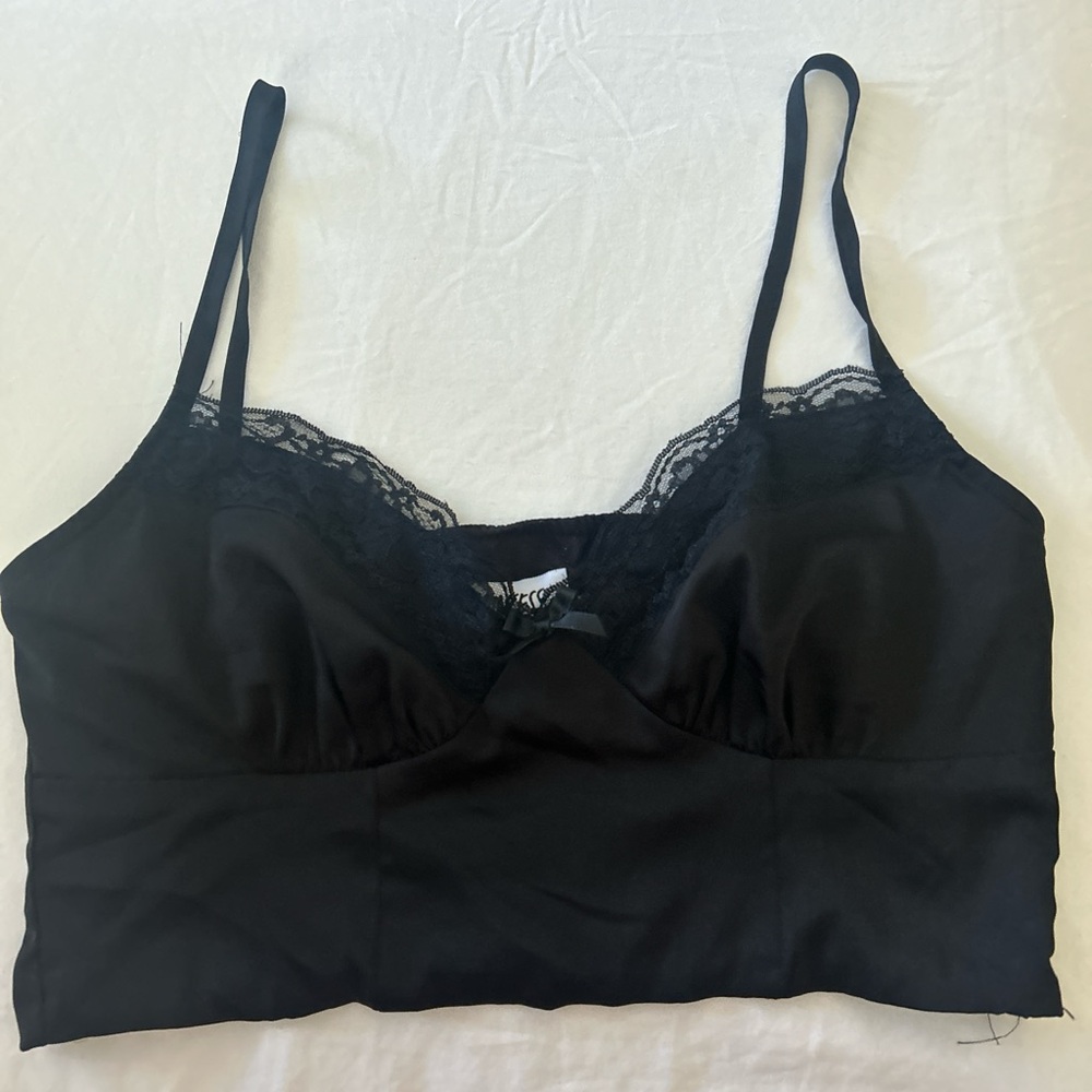 Princess Polly silk lace corset top